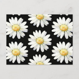 Yellow Dotted Daisy's Briefkaart