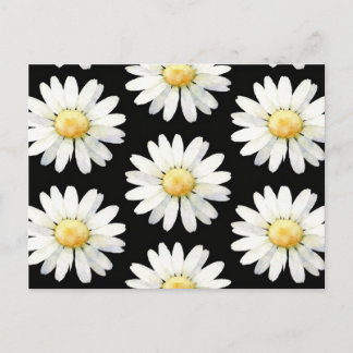 Yellow Dotted Daisy's Briefkaart