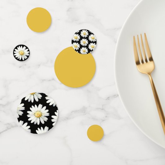 Yellow Dotted Daisy's Confetti (Groep)