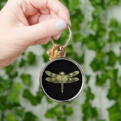 Yellow Dragonfly Sleutelhanger (Hand)