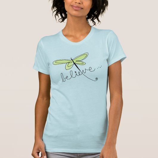Yellow Dragonfly T-shirt (Voorkant)