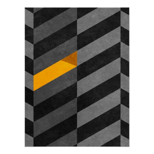 Yellow drawer perfect poster (Voorkant)