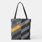 Yellow drawer tote bag (Achterkant)