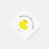 Yellow Duck - Baby shower Servet (Hoek)