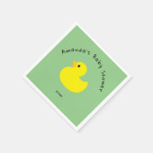 Yellow Duck - Baby shower Servet (Hoek)