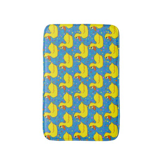 Yellow Duck Bath Mat (Voorkant Verticaal)