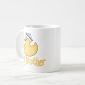 Yellow Duck Big Brother Koffiemok (Voorkant links)