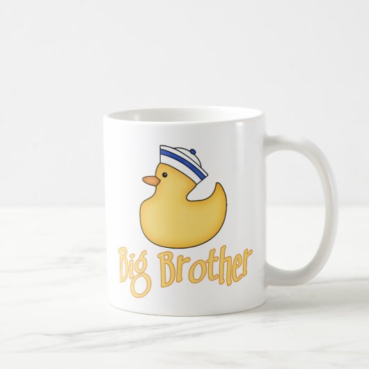 Yellow Duck Big Brother Koffiemok (Rechts)