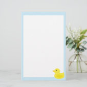 Yellow Duck Briefpapier (Staand voorkant)