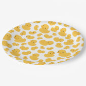 Yellow Duck Bubble Bath Patterned Paper Bord (Gekanteld)