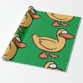 Yellow Duck Cadeaupapier (Uitgerold)