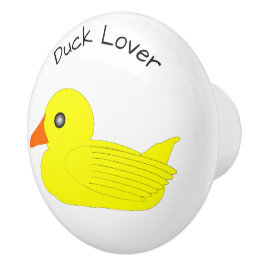 Yellow Duck Design Gepersonaliseerd Keramische Knop