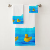 Yellow Duck Handdoek Set (Insitu)