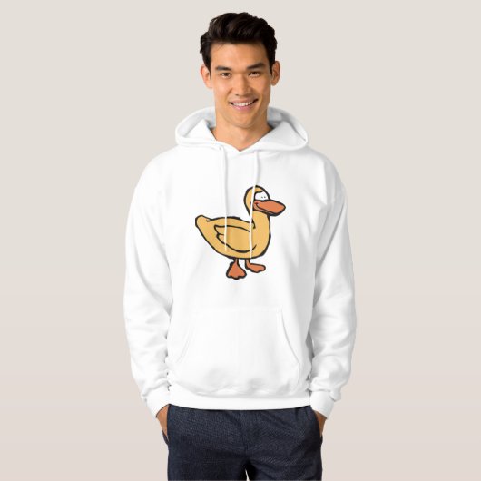 Yellow Duck Hoodie (Voorkant volledig)