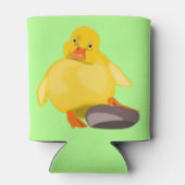 Yellow Duck Koelbox Blikjeskoeler (Achterkant)