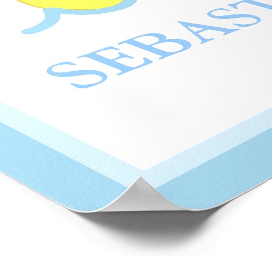 Yellow Duck Little Ducky Personal Art Print (Hoek)