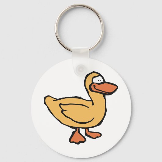 Yellow Duck Sleutelhanger (Achterkant)