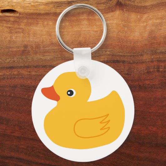 Yellow Duck Sleutelhanger (Voorkant)