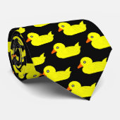 Yellow Duck Stropdas (Opgerold)
