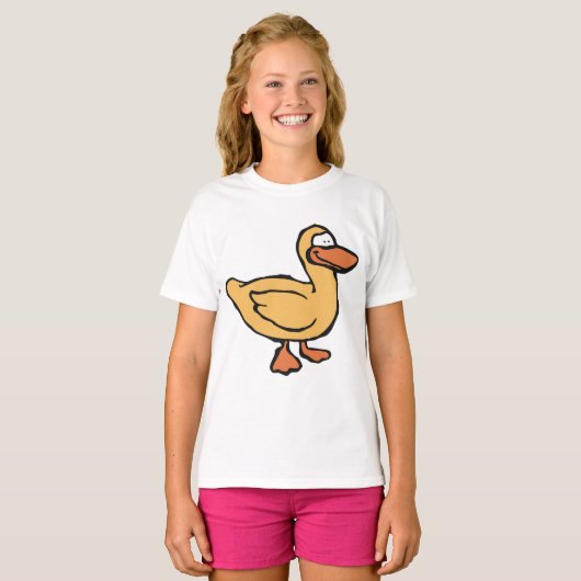 Yellow Duck T-shirt (Voorkant volledig)