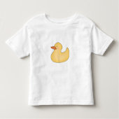 Yellow Duckie Kinder Shirts (Voorkant)