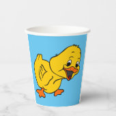 Yellow Duckie Papieren Bekers (Voorkant)