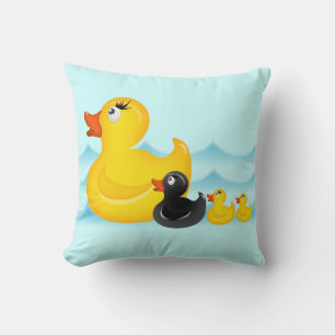 Yellow Duckies Amerikaanse MoJo Pill Kussen