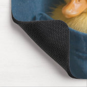 Yellow Duckling In a T-shirt Pocket Muismat (Hoek)