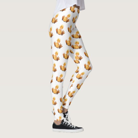 Yellow Ducks-Leggings Leggings (Rechts)