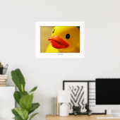Yellow Ducky Poster (Thuiskantoor)