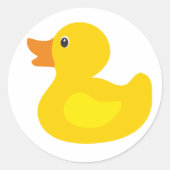 Yellow Ducky Sticker - SRF (Voorkant)