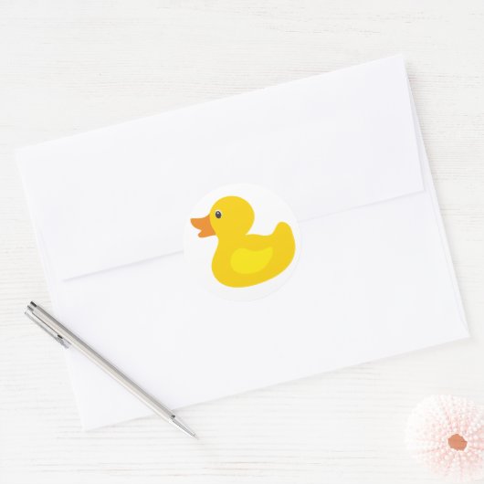 Yellow Ducky Sticker - SRF (Envelop)