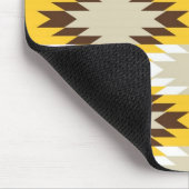 Yellow Earth Abstract Muismat (Hoek)