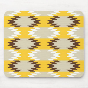 Yellow Earth Abstract Muismat