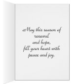 Yellow Easter Lily Daffodil, Happy Easter (Binnen (Rechts))