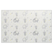 Yellow Elephant Baby Nursery Stof (Fat Quarter)