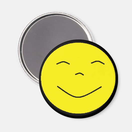 Yellow Face Magnet (Voorkant / Achterkant)