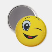Yellow Face Magnet (Voorkant / Achterkant)