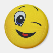 Yellow Face Magnet (Voorkant)