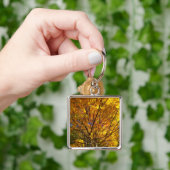 Yellow Fall Foliage Sleutelhanger (Hand)