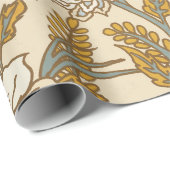 Yellow Fancy Roses Cadeaupapier (Rol Hoek)