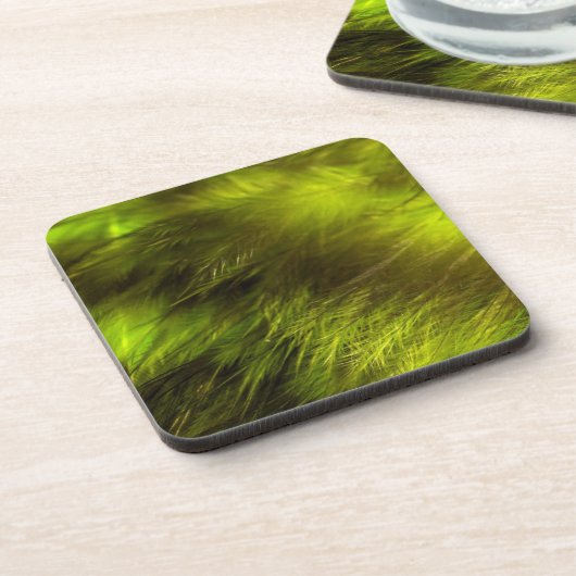 Yellow Feathers Onderzetter (Linkerzijde)