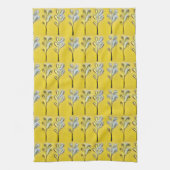 Yellow Fern Kitchen Towel Theedoek (Verticaal)