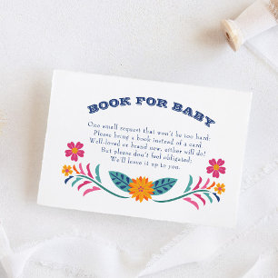 Yellow Fiesta Baby shower Boek Aanvraag Kaart Visitekaartje
