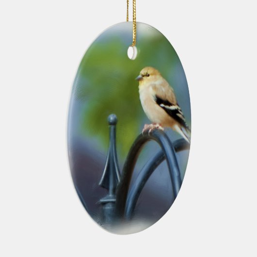Yellow Finch Ornament (Rechts)