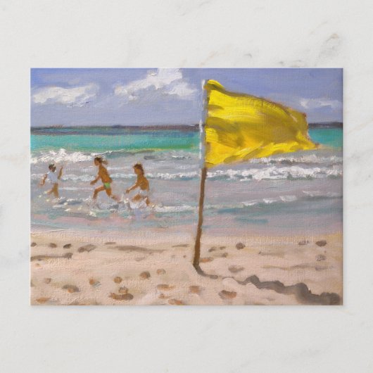 Yellow Flag Barbados 2010 Briefkaart (Voorkant)