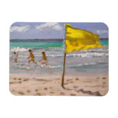 Yellow Flag Barbados 2010 Magneet (Horizontaal)