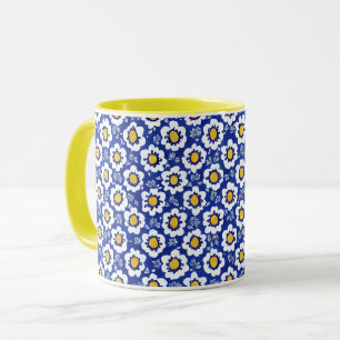 Yellow Floral Arabic Pattern Mok