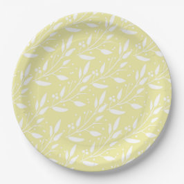 Yellow Floral Design Party Supply Bord