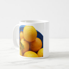 Yellow Florida Lemons Koffiemok